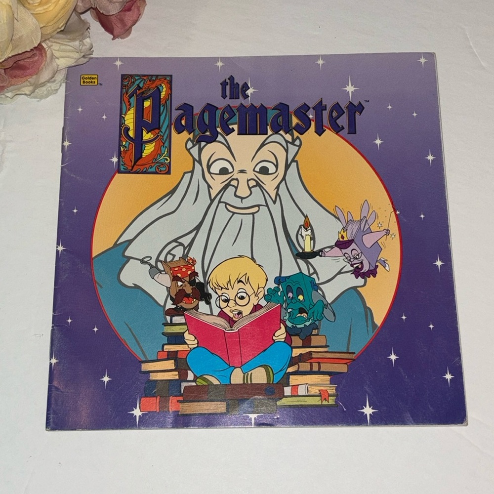 The Pagemaster (Golden Look-Look Books) Vintage Movie Book The Pagemaster